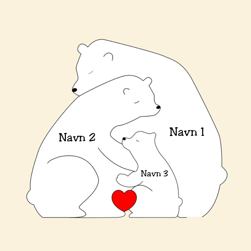 Bjørnefamilie – Personlige navne