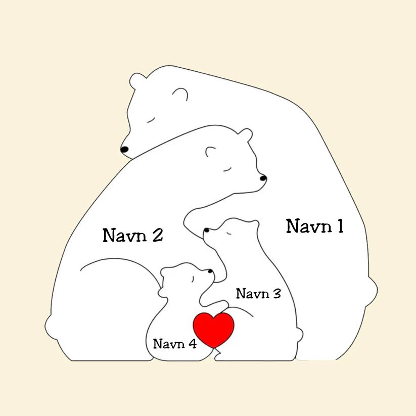 Bjørnefamilie – Personlige navne