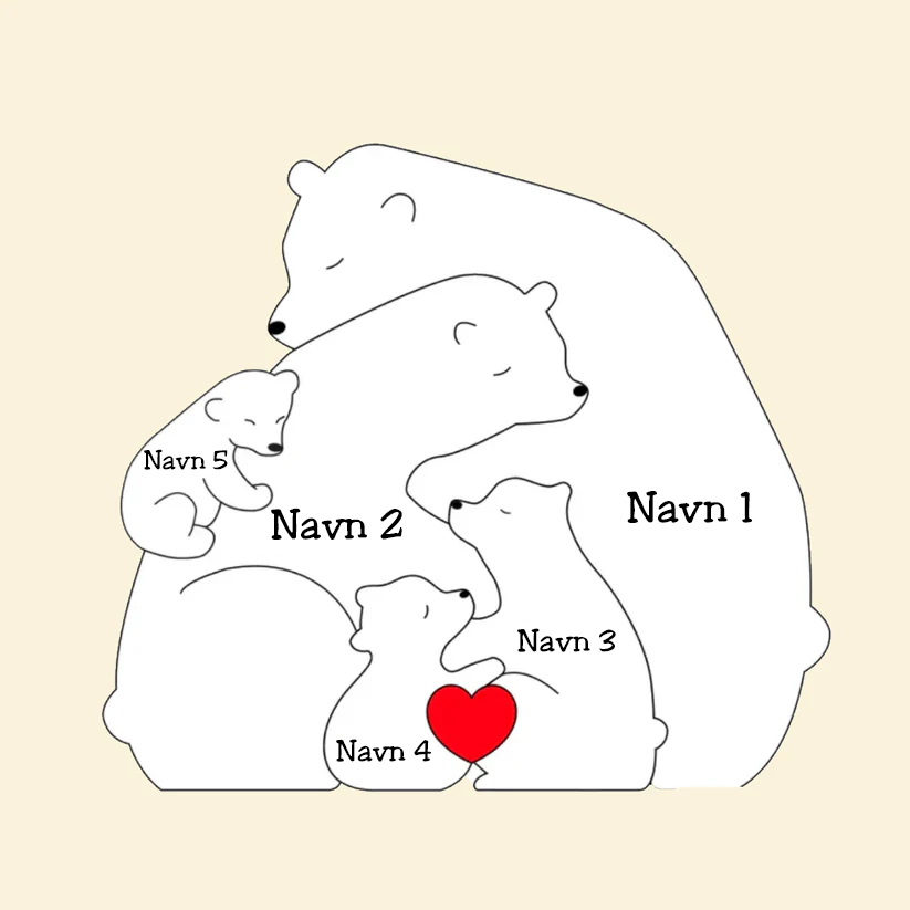 Bjørnefamilie – Personlige navne