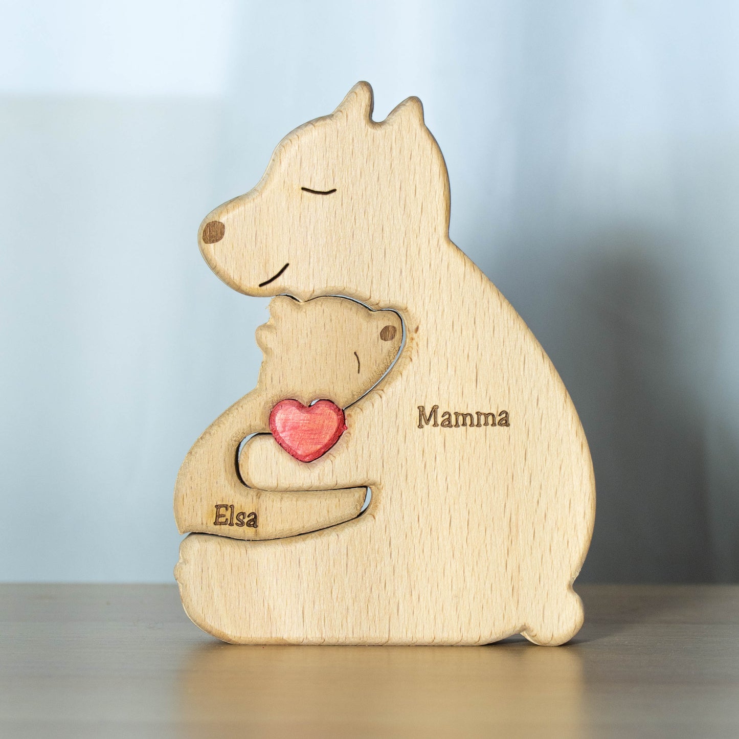 Bjørnefamilie - Én Forælder