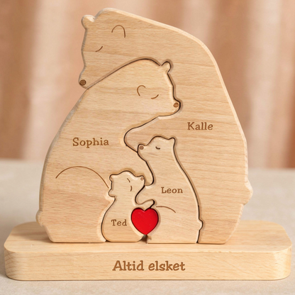 Displaystander - Gør bjørnefamilien komplet