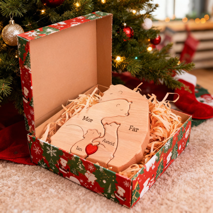 Bjørnefamilie – Personlig gave til dem du elsker