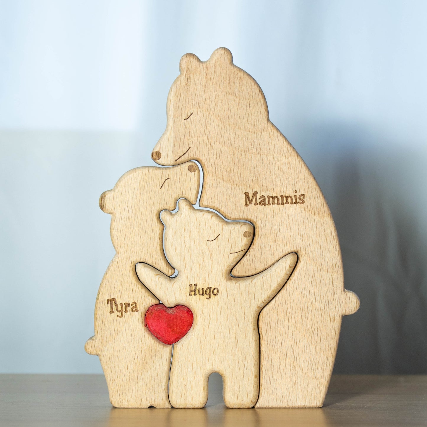 Bjørnefamilie - Én Forælder