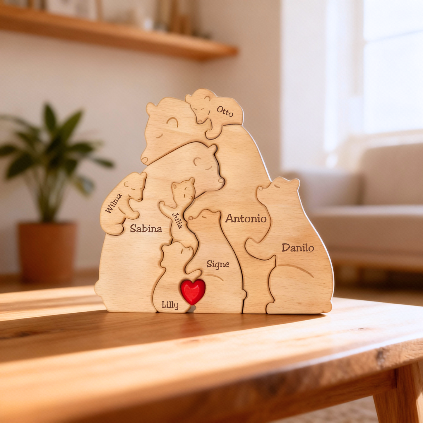 Bjørnefamilie – Personlig gave til dem du elsker